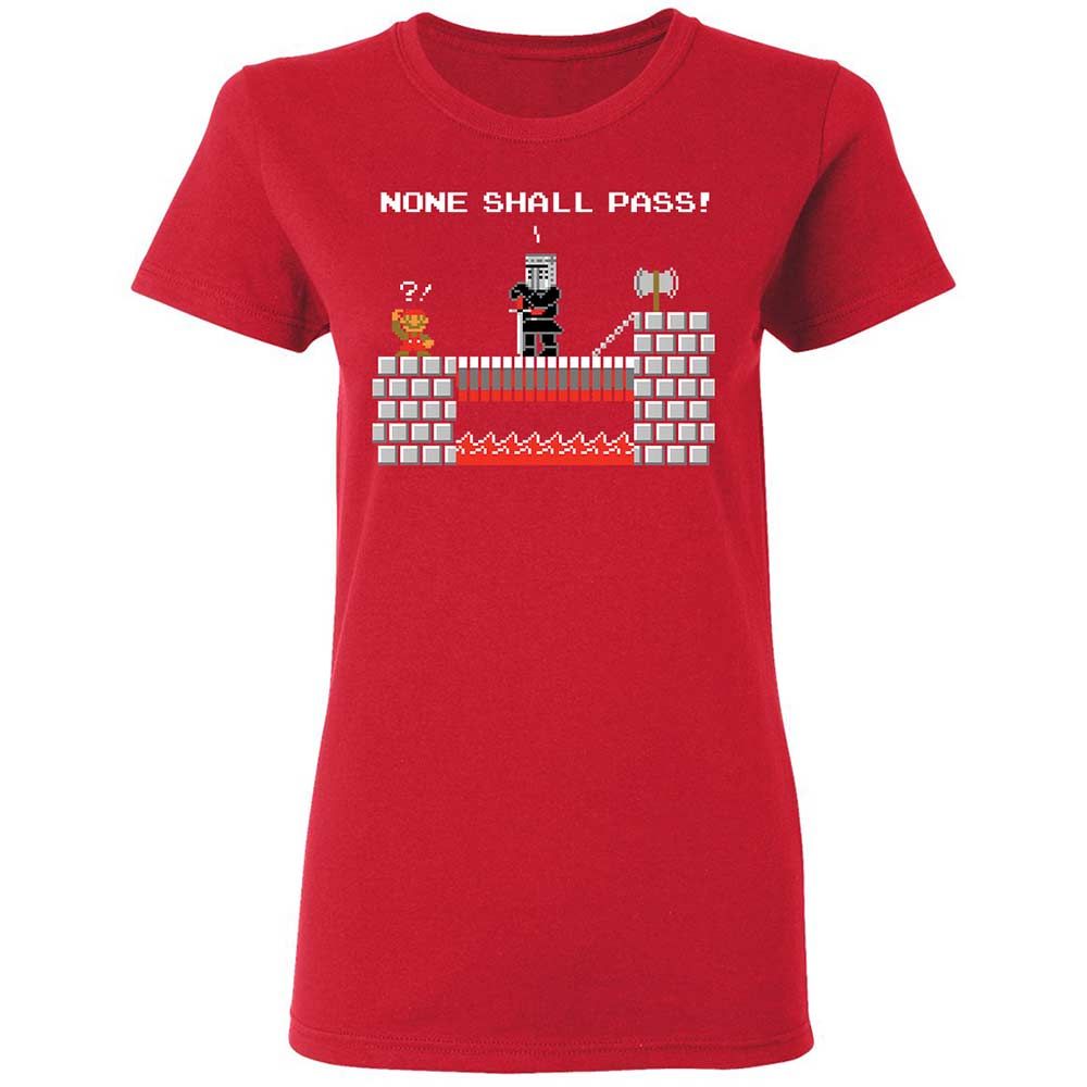No Plumbers Shall Pass - Red - 9
