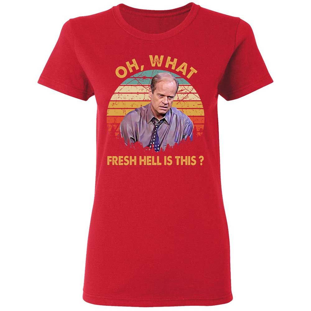 Oh What Fresh Hell Is This - Red - 9