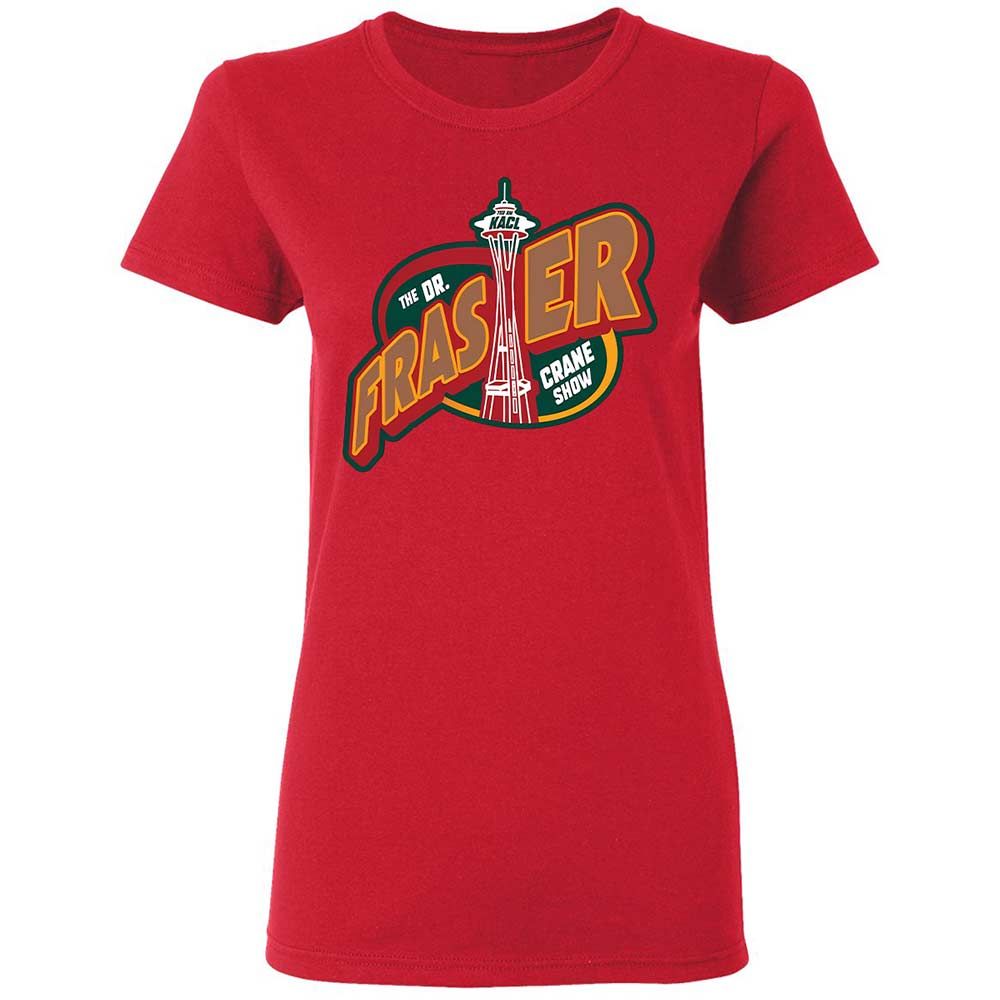 Women's T-Shirt - 932K5MGZ - Red - 9