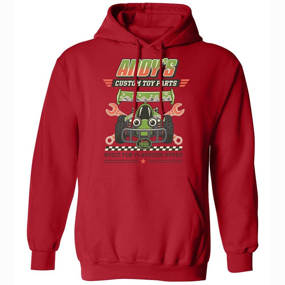 Classic Unisex Hoodie - T5V36NJ6 - Red - 9