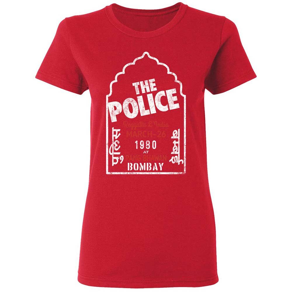 Women's T-Shirt - J8ZW1P83 - Red - 9