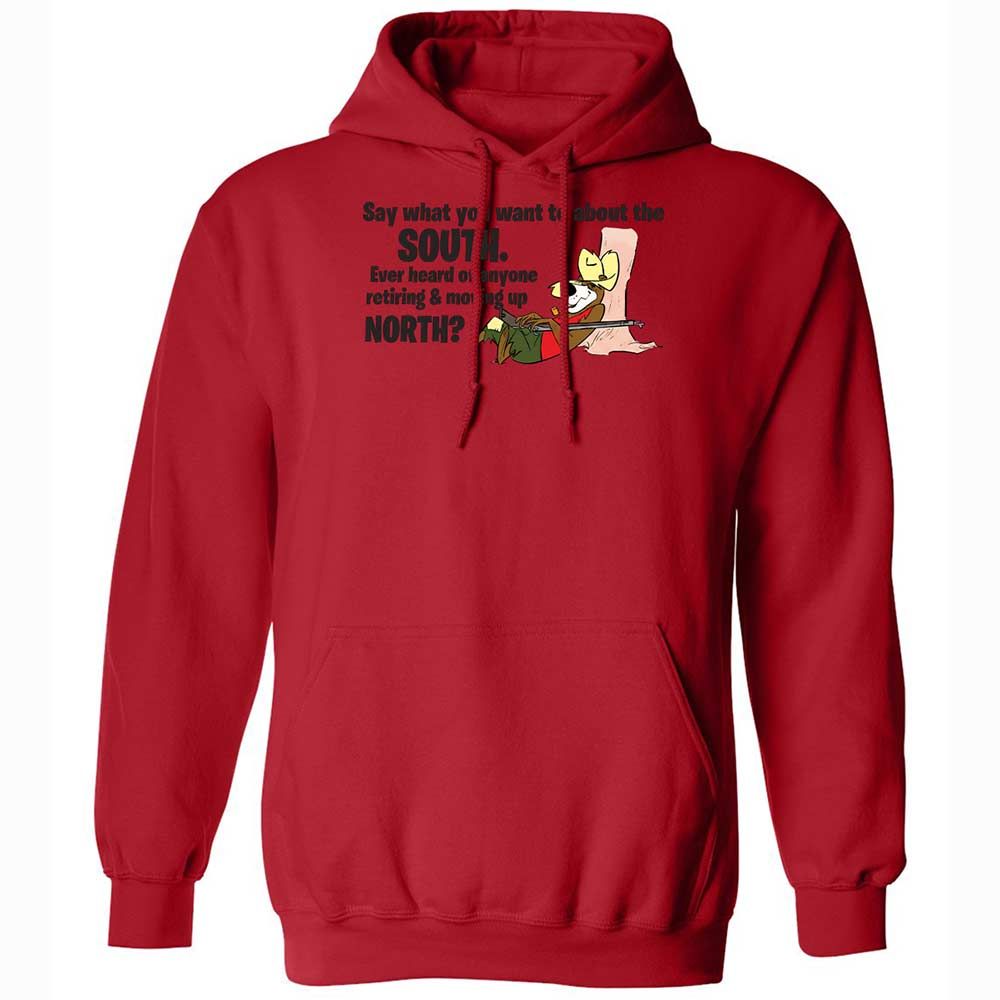 Classic Unisex Hoodie - WBRB98PH - Red - 9