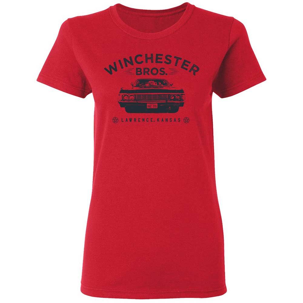 Women's T-Shirt - RBT56P1G - Red - 9