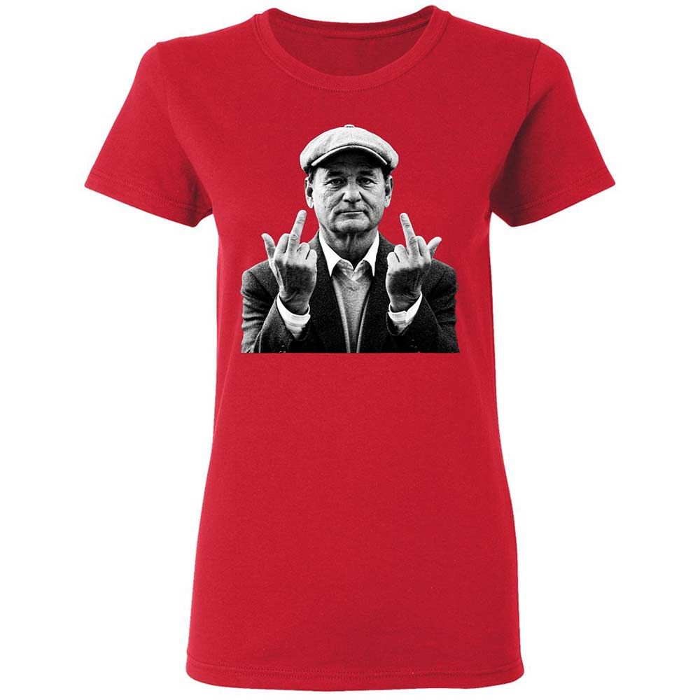 Bill Murray Middle Finger - Red - 9