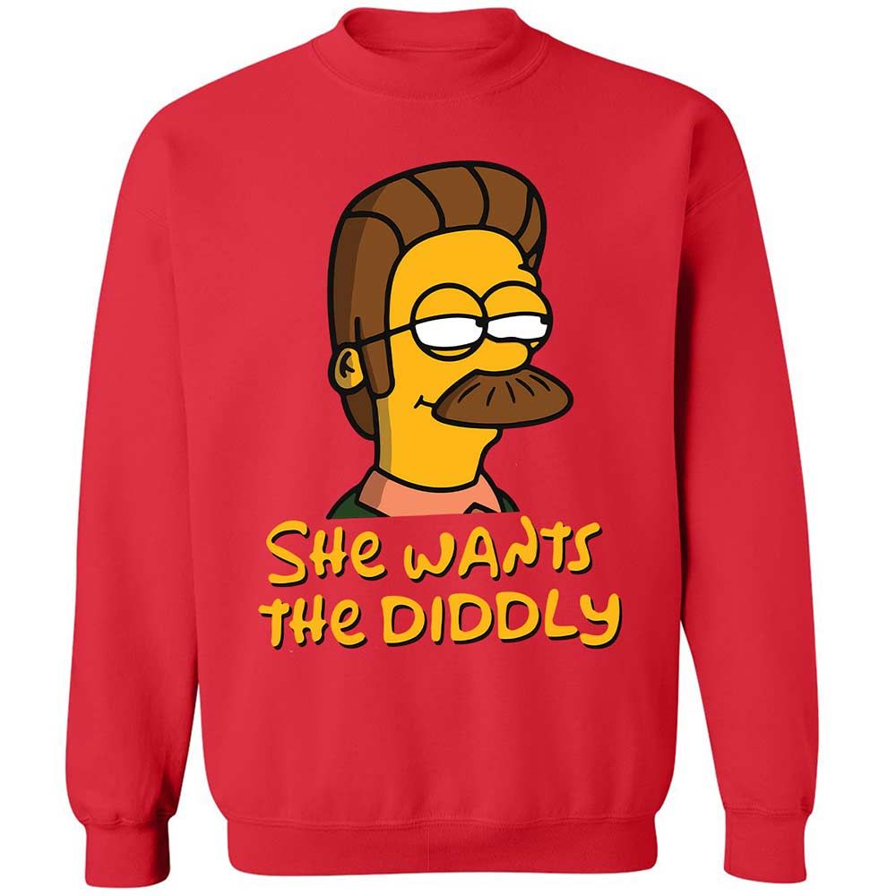 She Wants The Diddly - Red - 9