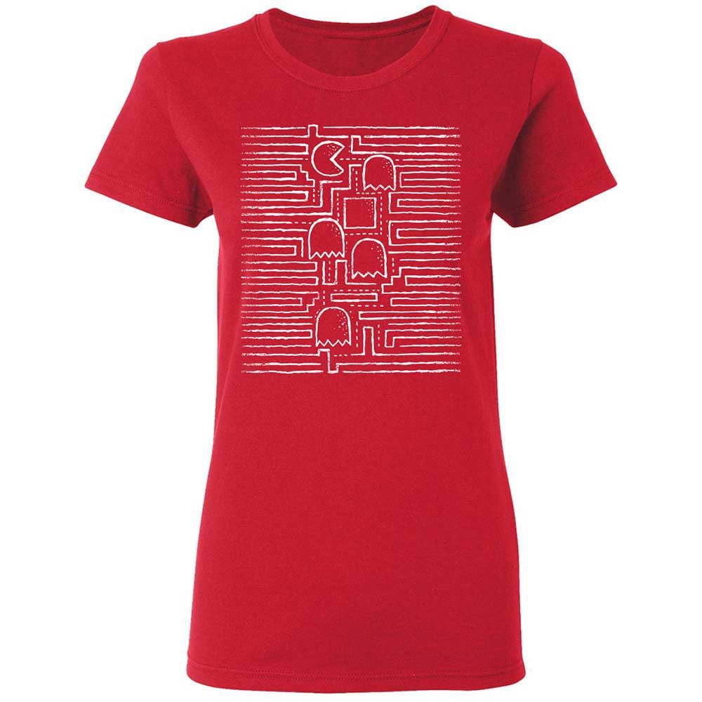 Women's T-Shirt - 5ZAJU3DC - Red - 9