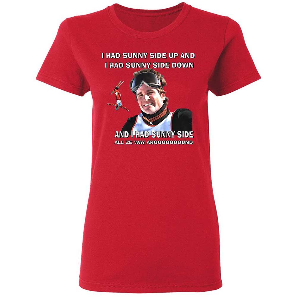 Women's T-Shirt - 2B7X46XV - Red - 9