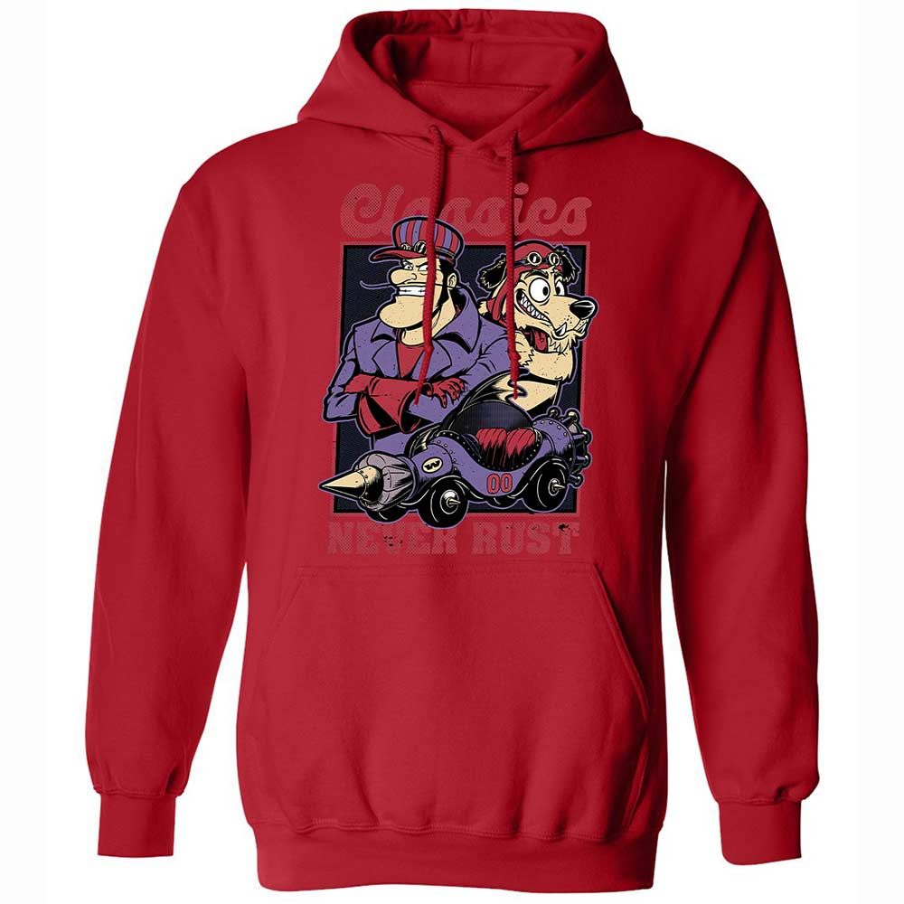Classic Unisex Hoodie - QFKEYCTN - Red - 9