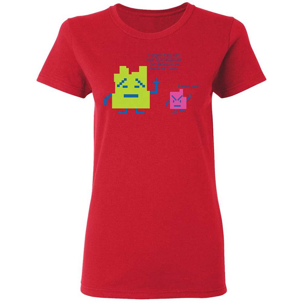Women's T-Shirt - UNK3YVNY - Red - 9
