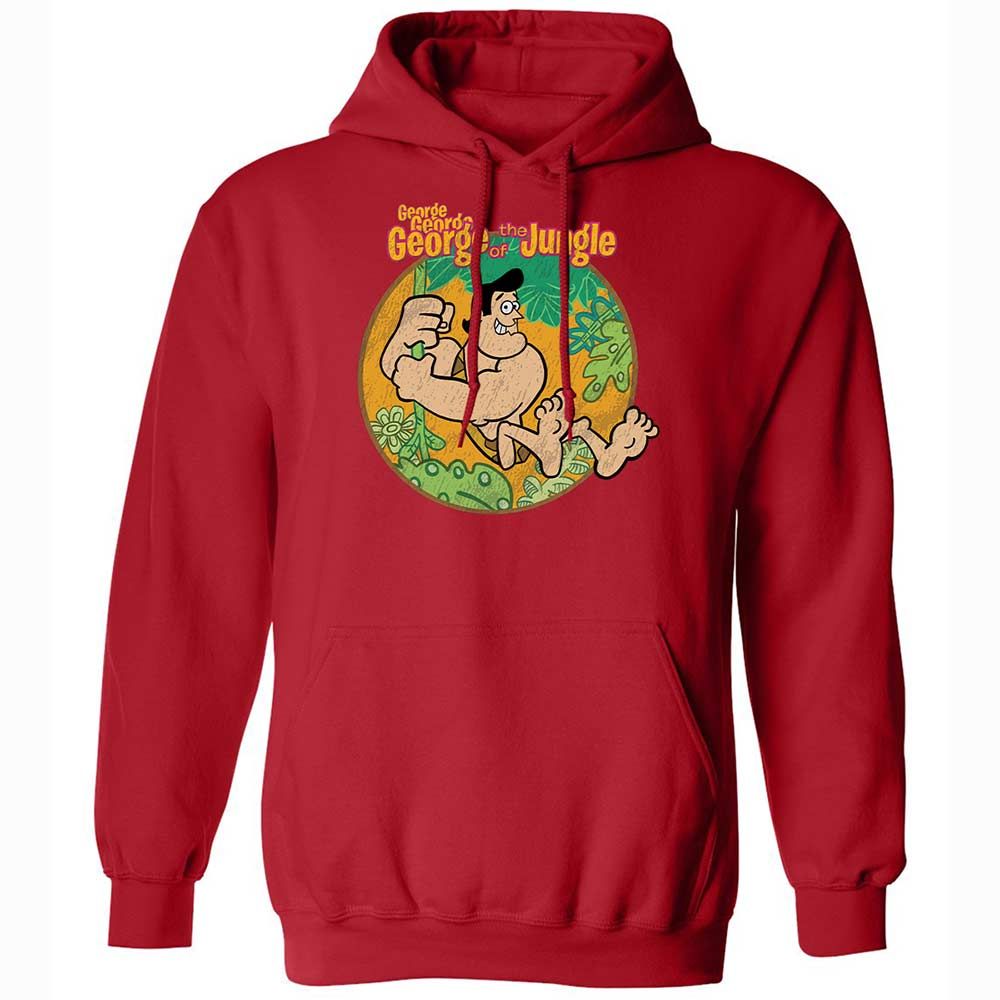 Classic Unisex Hoodie - KDHMF648 - Red - 9
