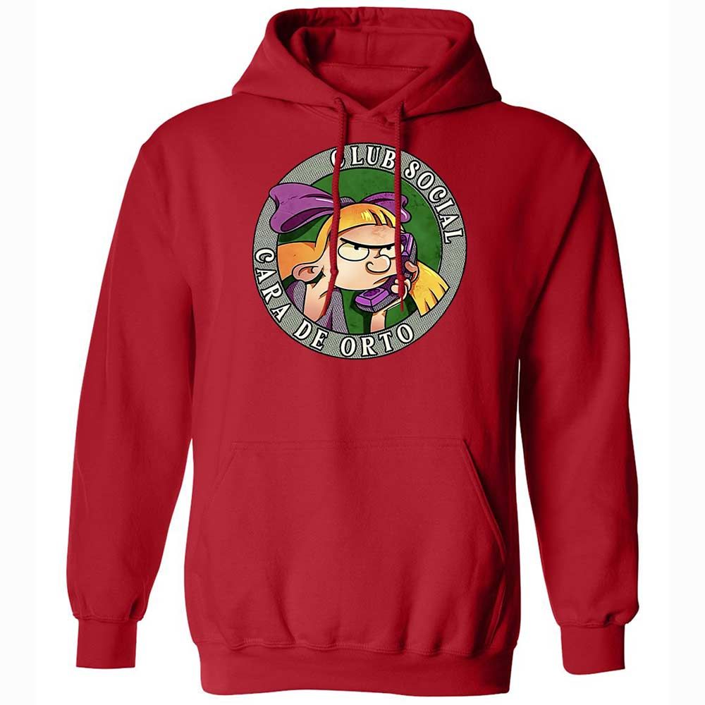 Classic Unisex Hoodie - JMEPG12R - Red - 9