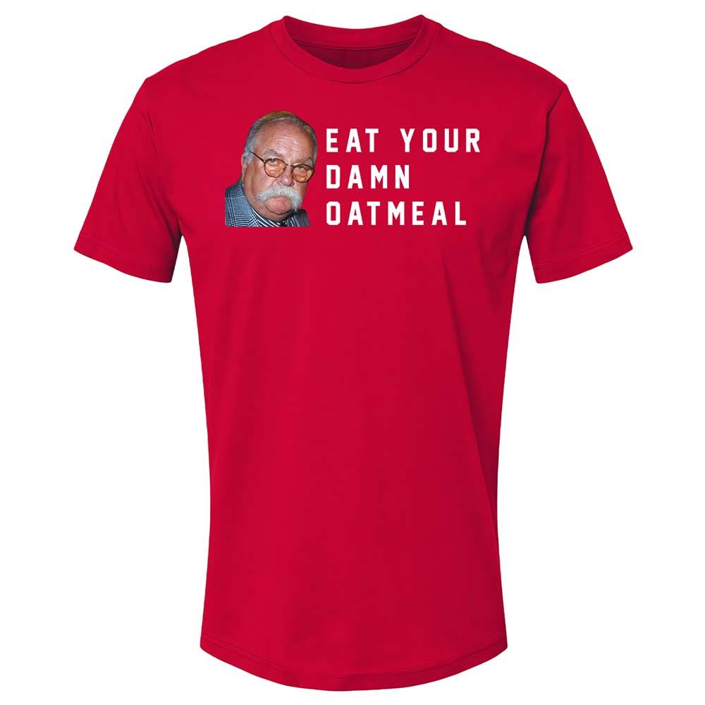 Eat Your Damn Oatmeal - Red - 9