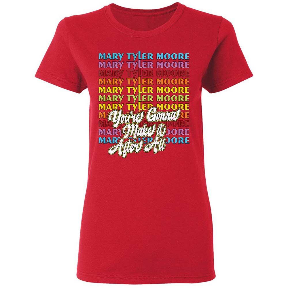 Women's T-Shirt - TW65J9ZR - Red - 9