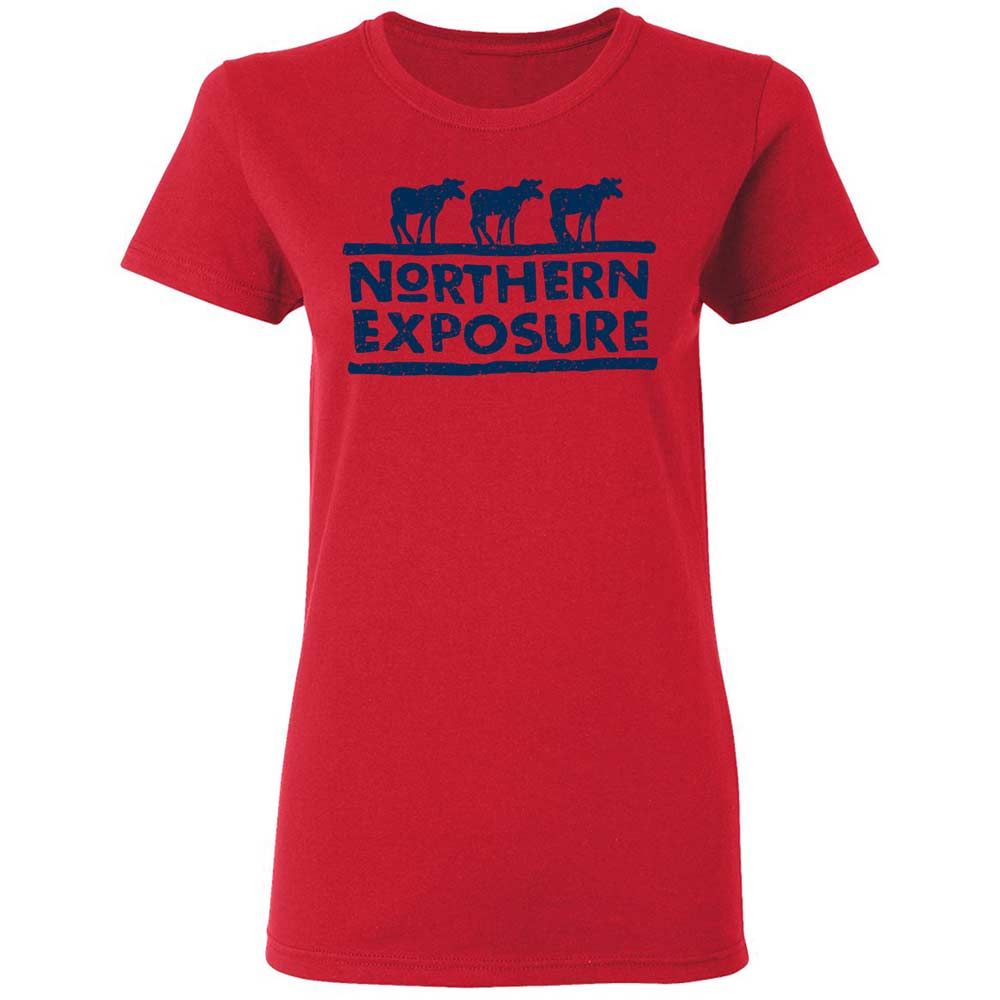 Women's T-Shirt - HQNPDLQF - Red - 9