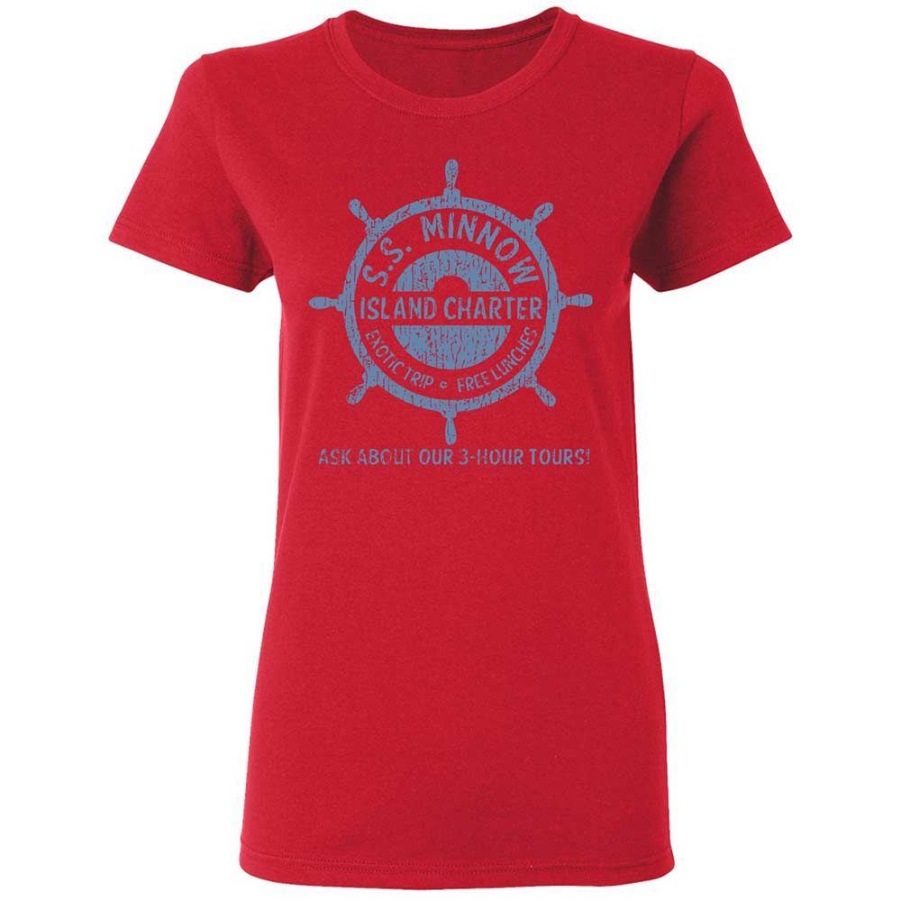 Women's T-Shirt - NWV5GF6Z - Red - 9