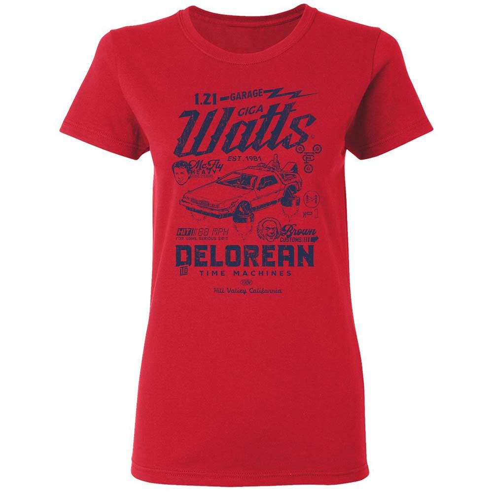 Women's T-Shirt - 7MVC79L9 - Red - 9