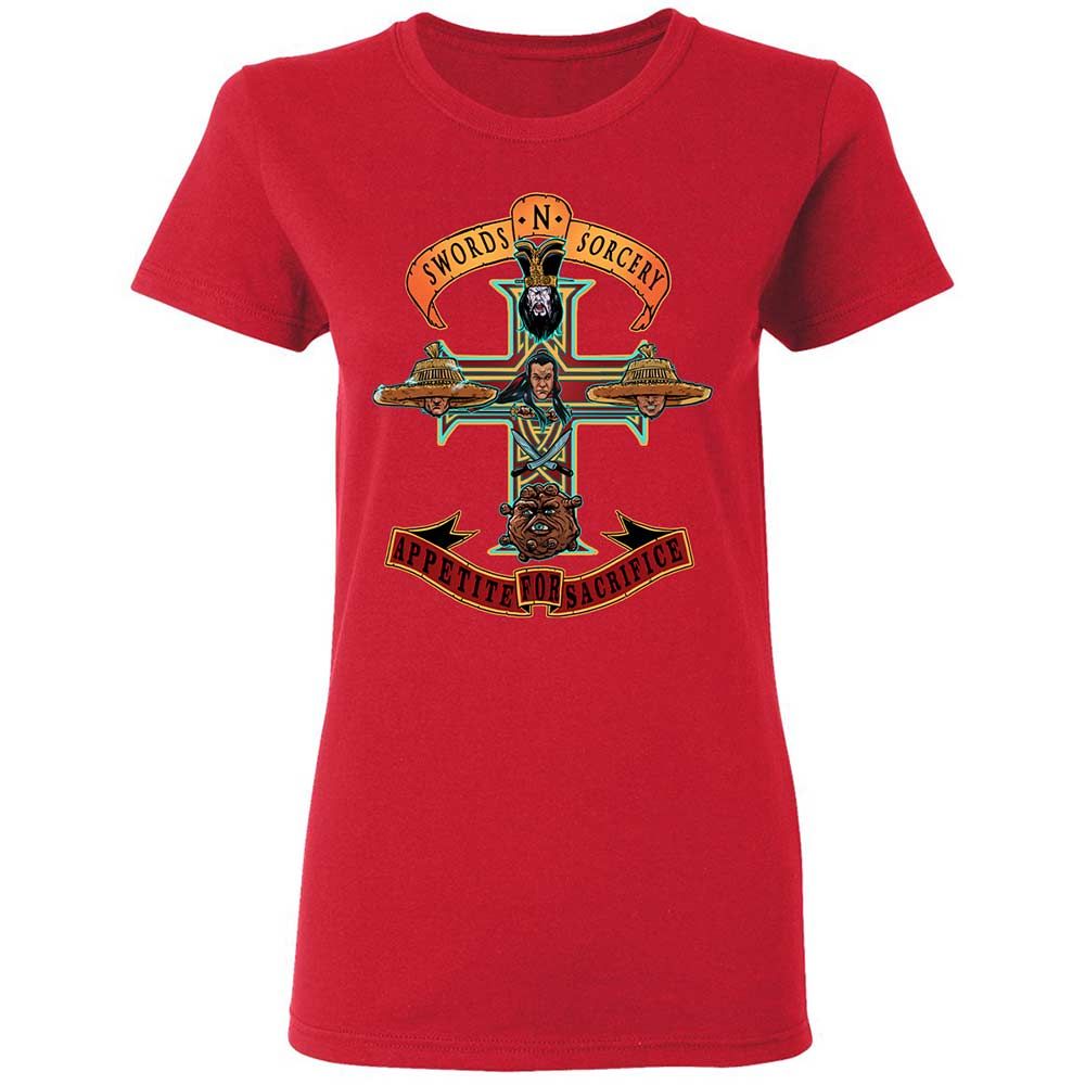 Women's T-Shirt - Z913J3K7 - Red - 9
