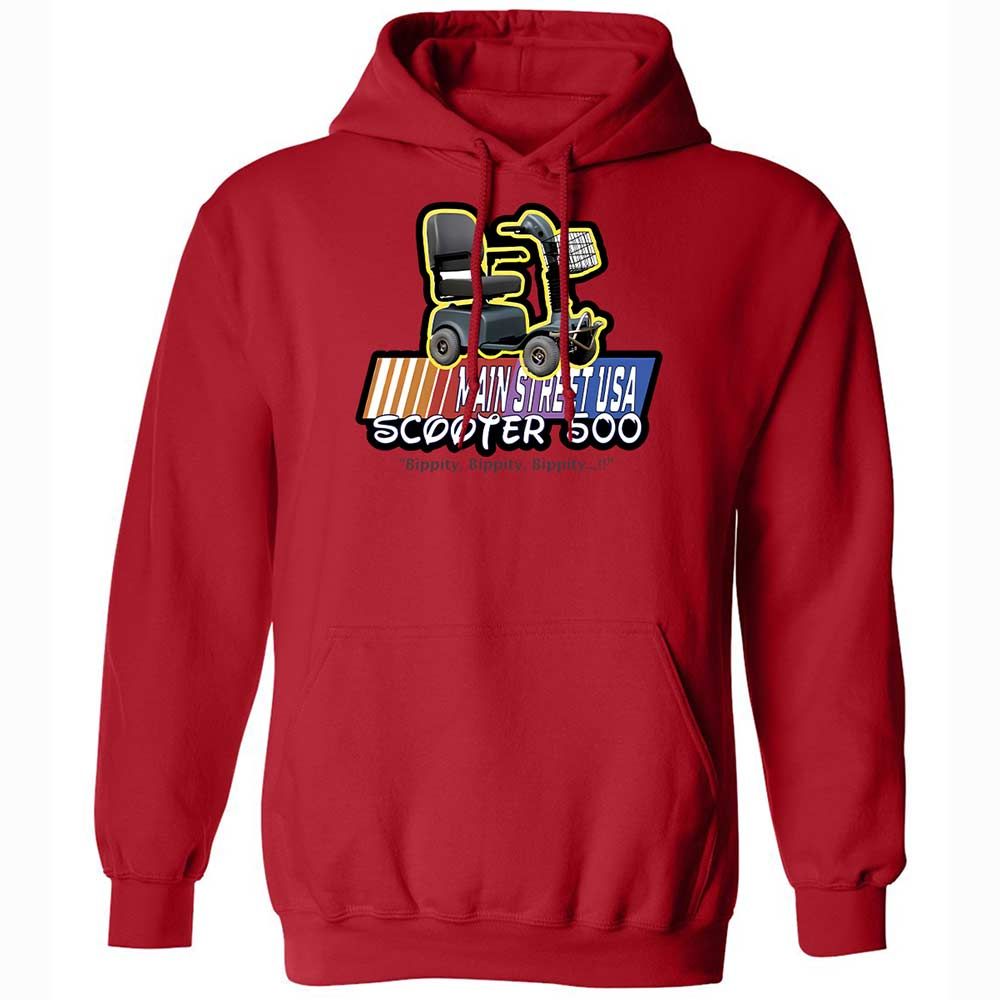 Classic Unisex Hoodie - 3PDCHASF - Red - 9