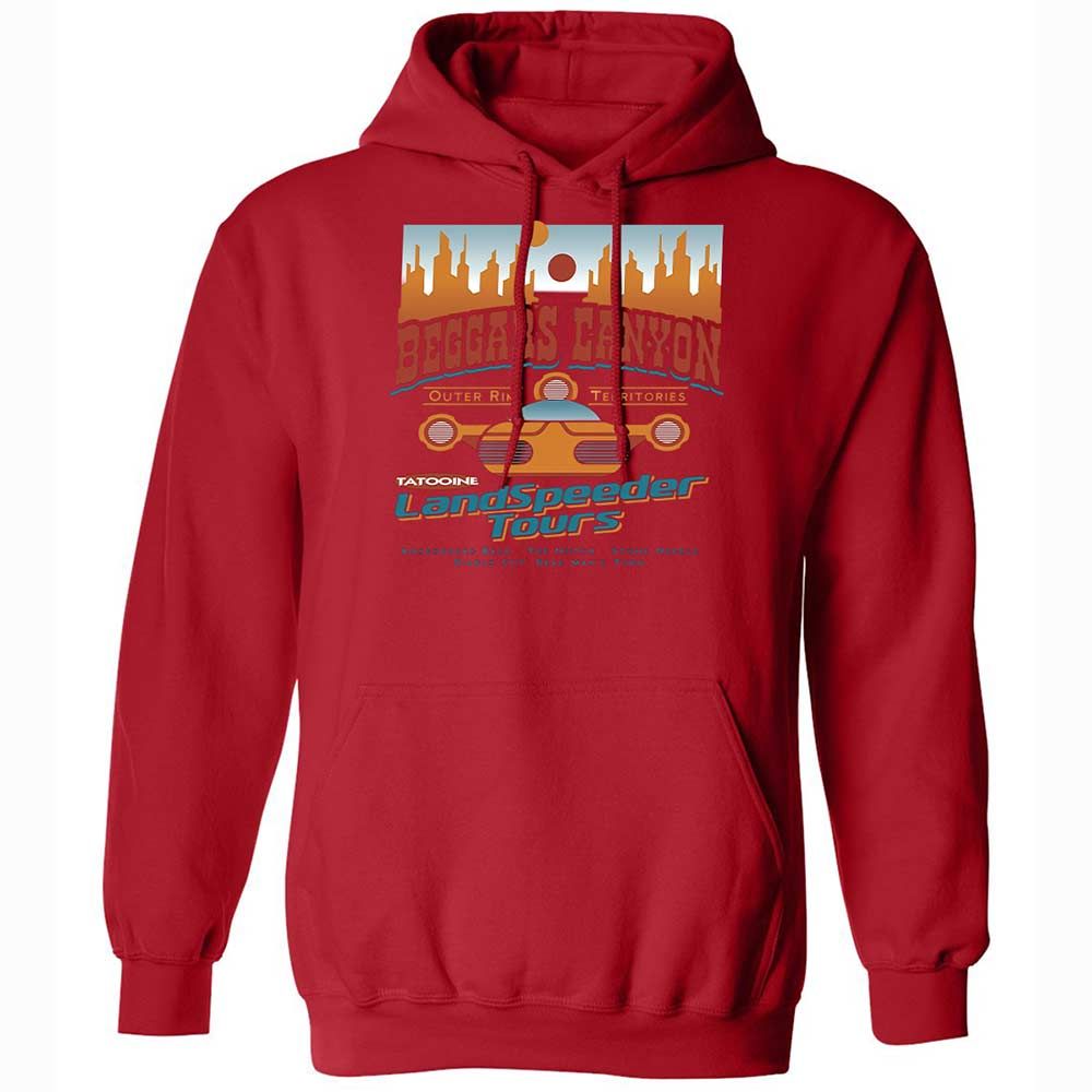 Classic Unisex Hoodie - BS3DR55J - Red - 9