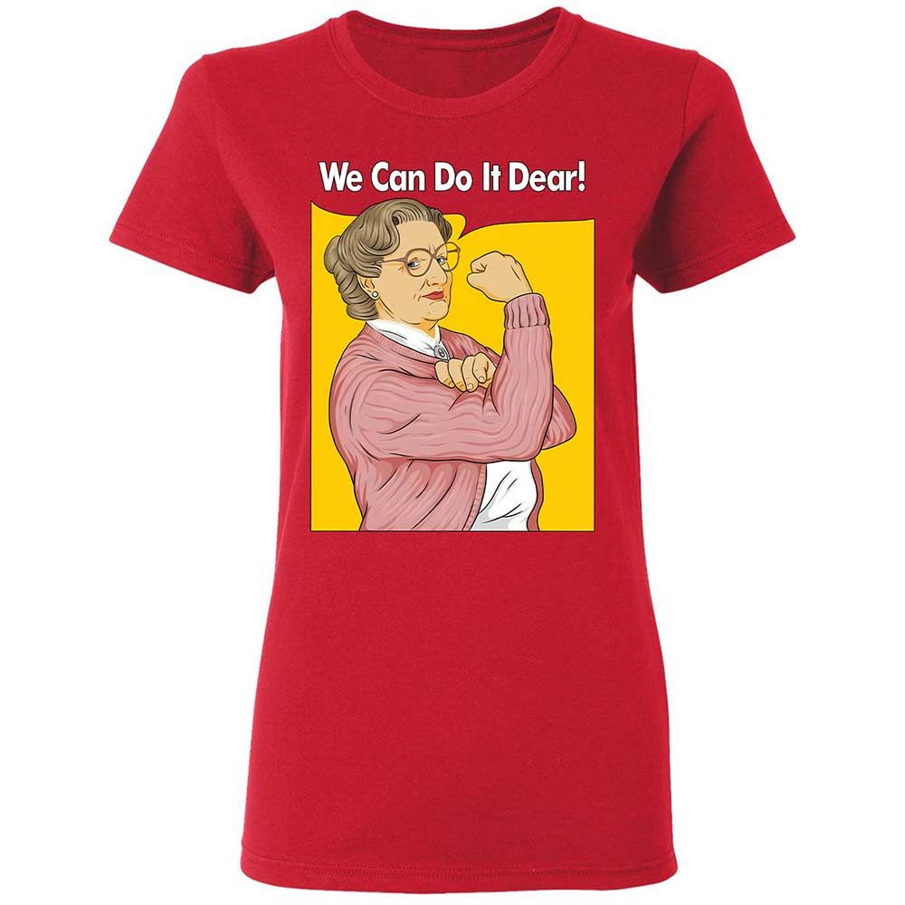 We Can Do It Dear - Red - 9