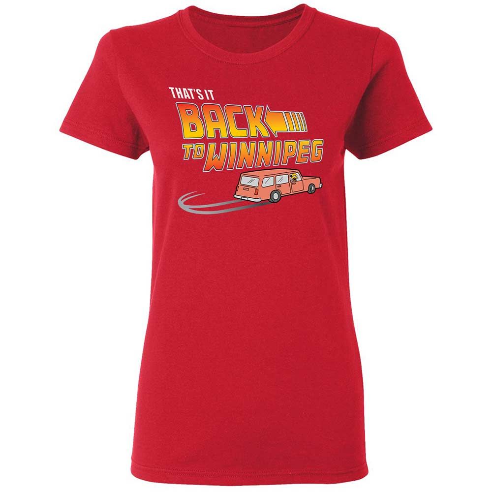 Women's T-Shirt - NAVNERLE - Red - 9