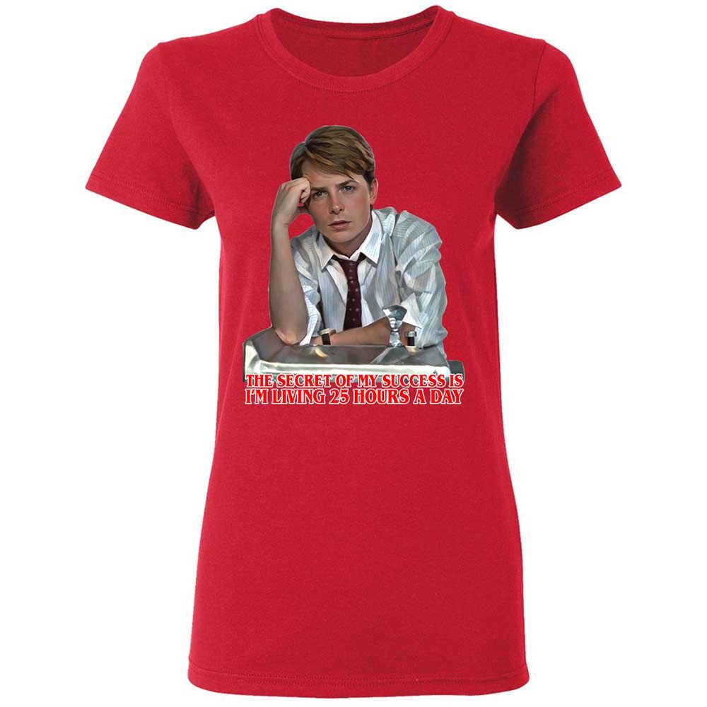 Women's T-Shirt - GHU8TVKP - Red - 9