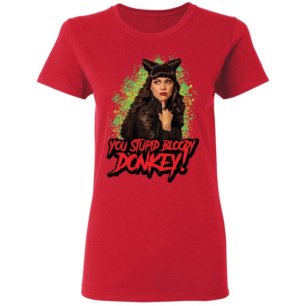 Women's T-Shirt - M5Q4UM6J - Red - 9