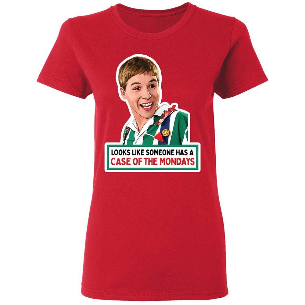 Women's T-Shirt - PU9SQY4L - Red - 9