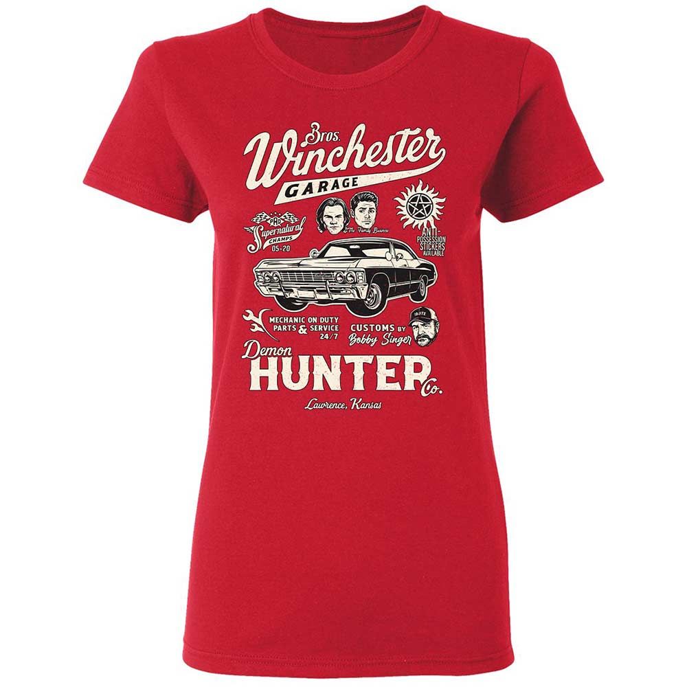 Women's T-Shirt - P15HFVAS - Red - 9