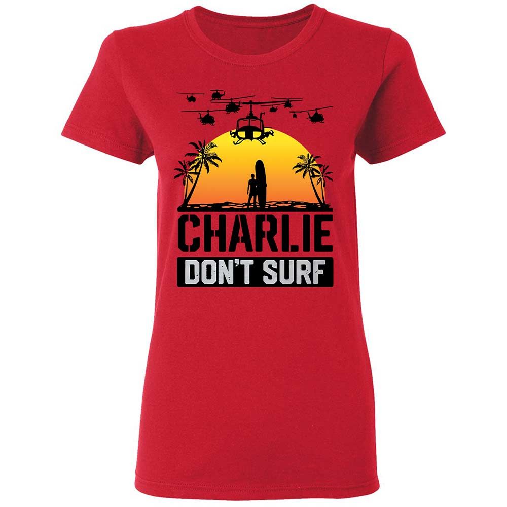 Women's T-Shirt - XEYNJ6WS - Red - 9