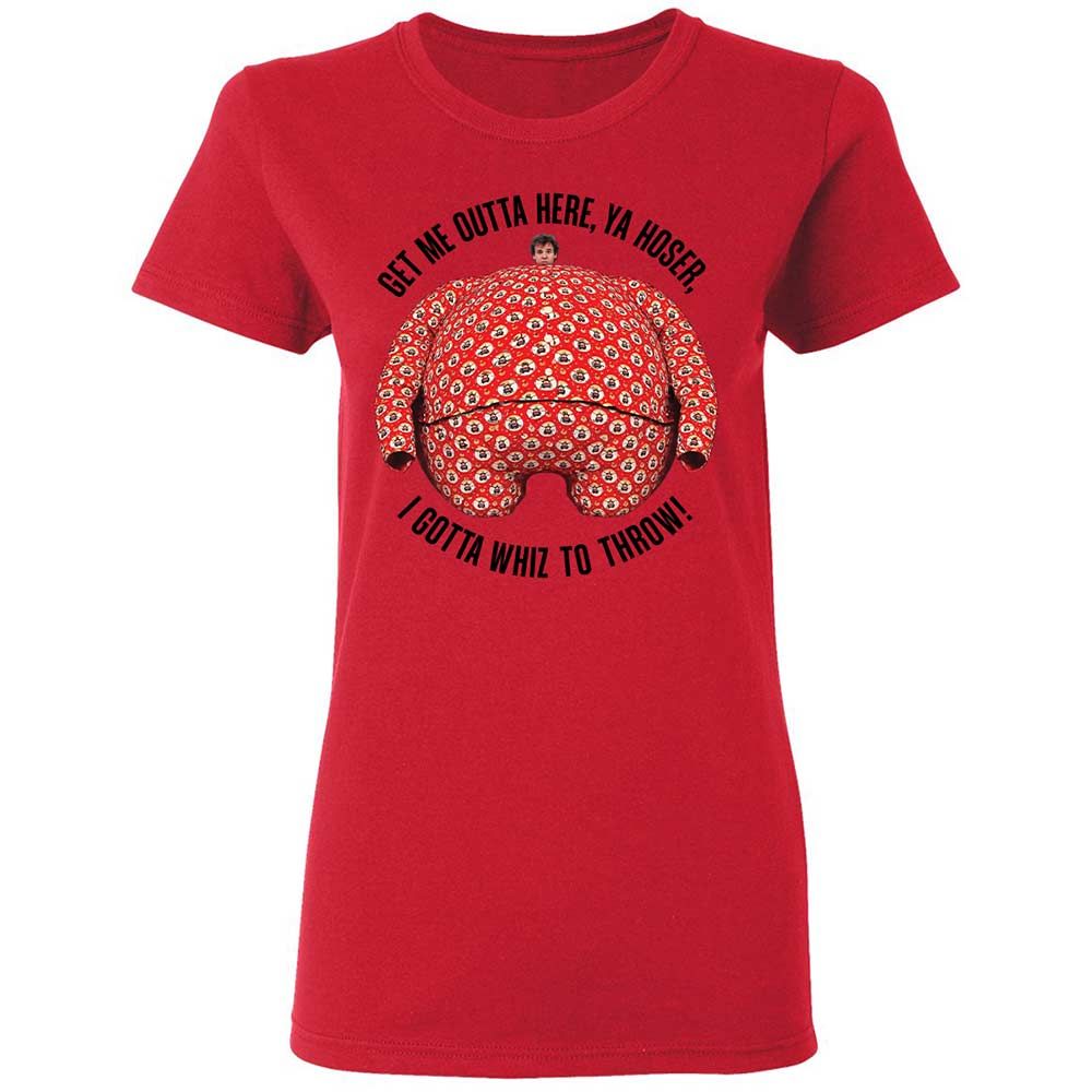 Women's T-Shirt - 2DWUTGJP - Red - 9