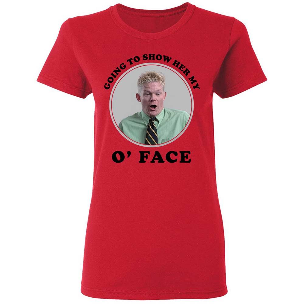Women's T-Shirt - DZLJQ1M5 - Red - 9