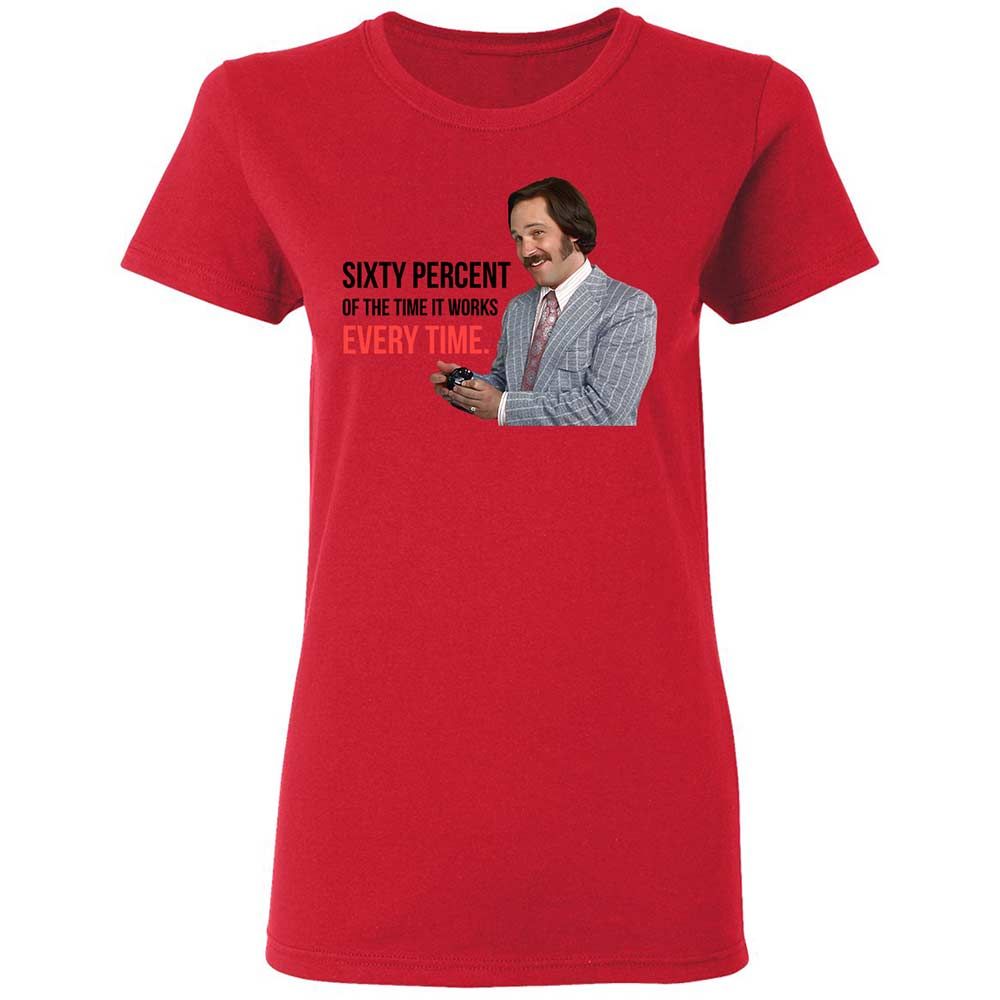 Women's T-Shirt - 871B9KUT - Red - 9