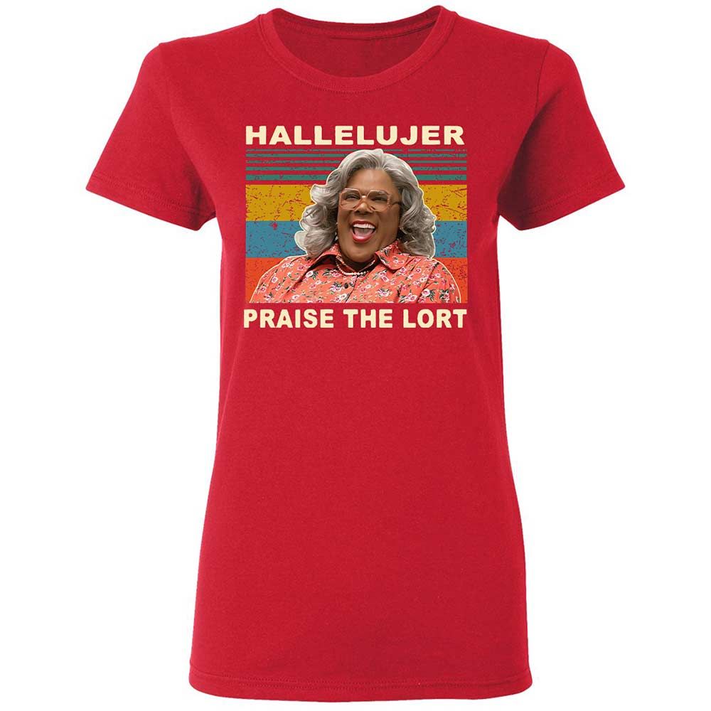 Hallelujer Praise The Lort - Red - 9