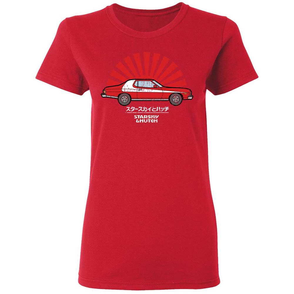 Women's T-Shirt - FNGB2VXD - Red - 9