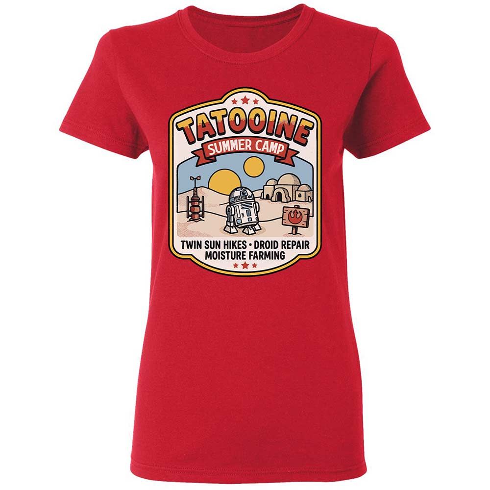 Women's T-Shirt - PY5ZG9ZD - Red - 9