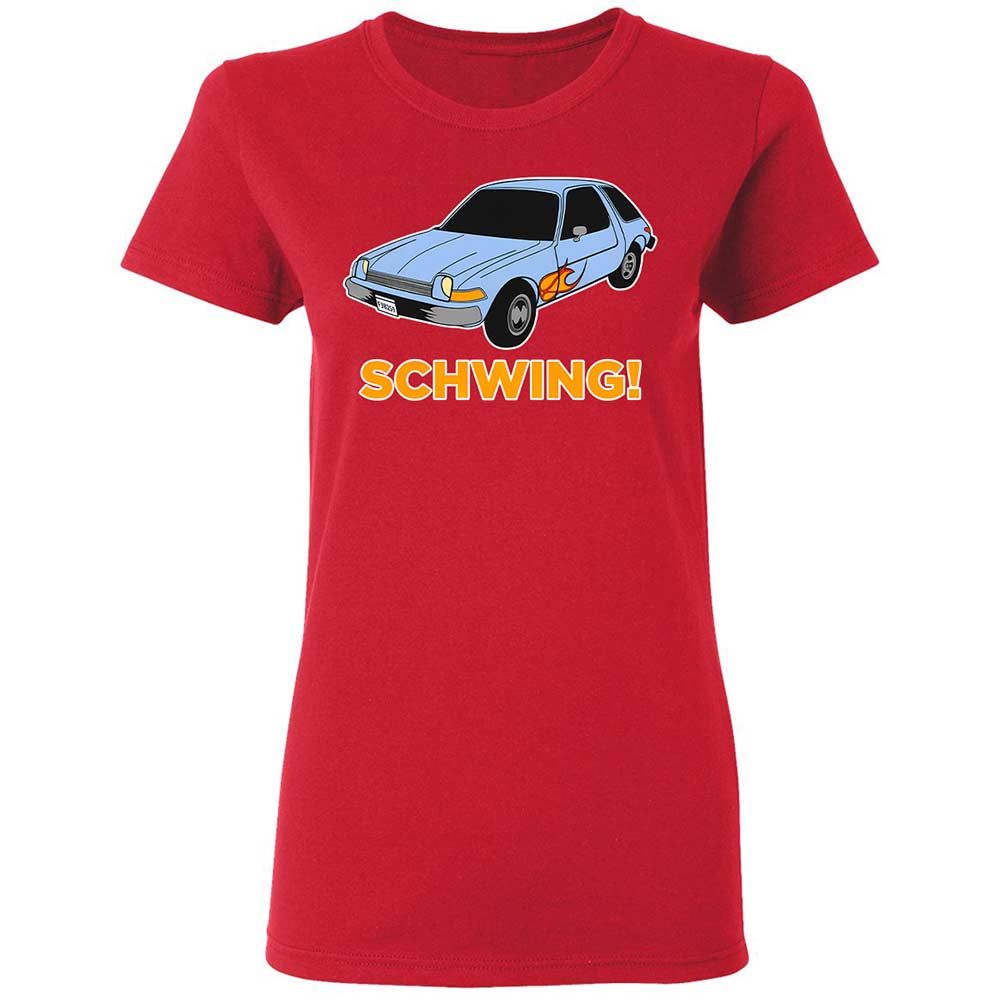 Women's T-Shirt - B3C1J579 - Red - 9