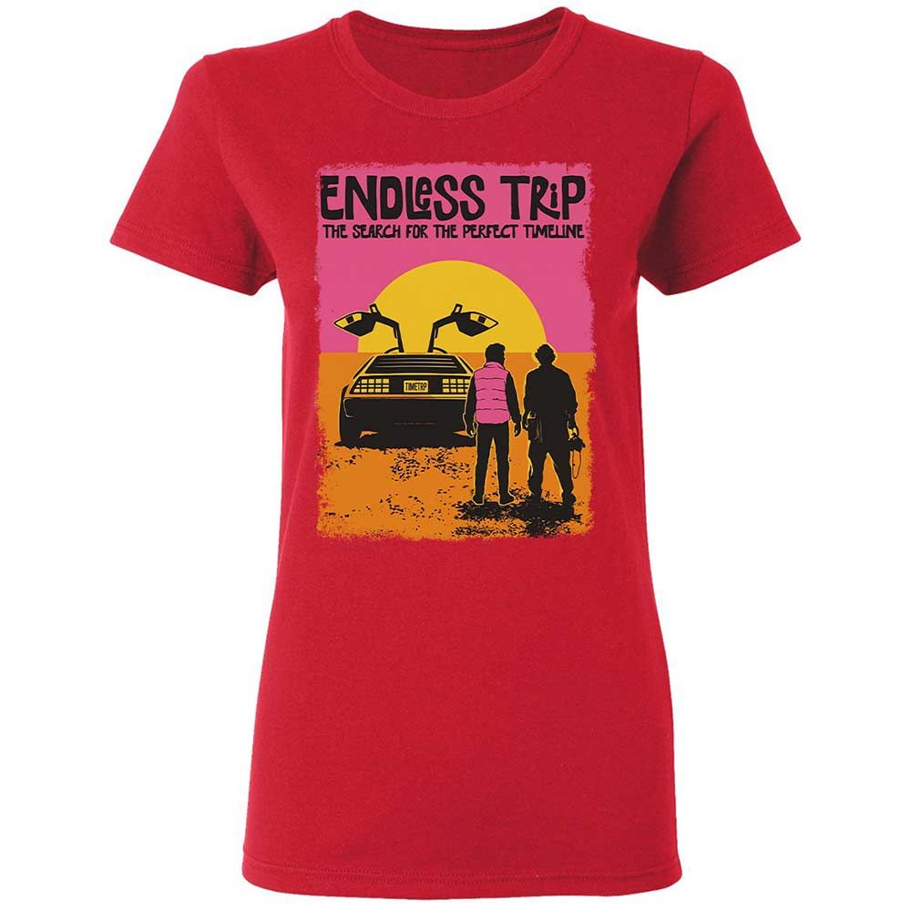 Women's T-Shirt - D1DH8KN8 - Red - 9