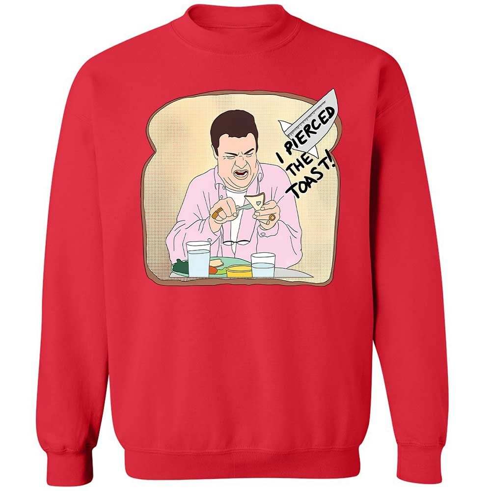 Classic Unisex Sweatshirt - 5GW5ZFXN - Red - 9