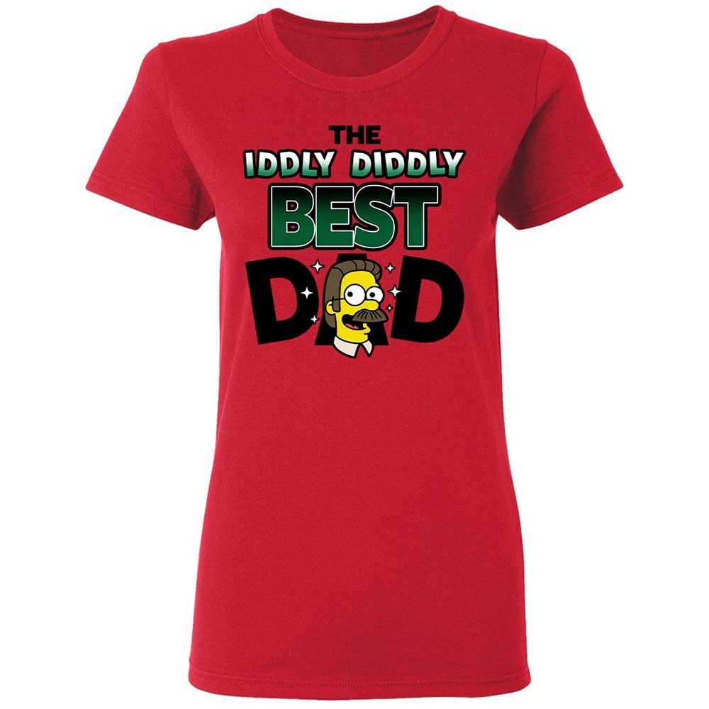 The Iddly diddly best dad - Red - 9