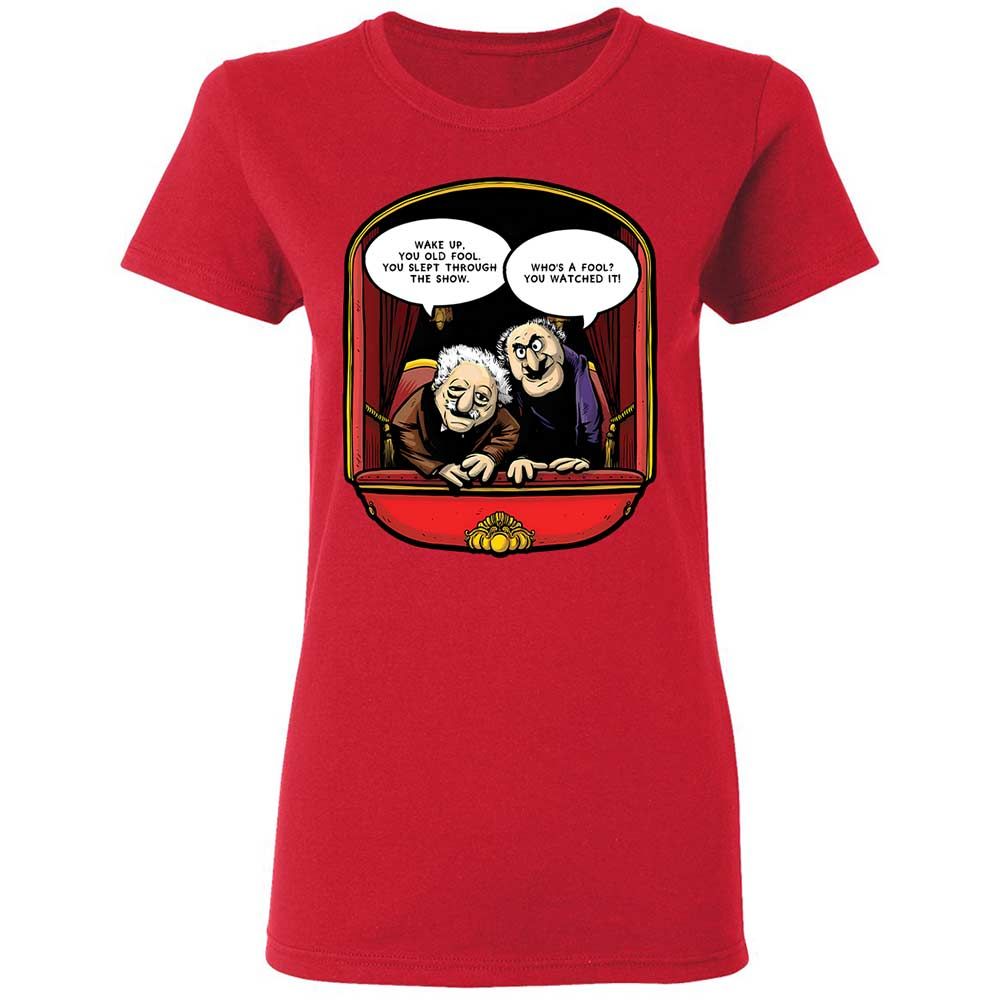 Statler and Waldorf (Wake Up) - Red - 9