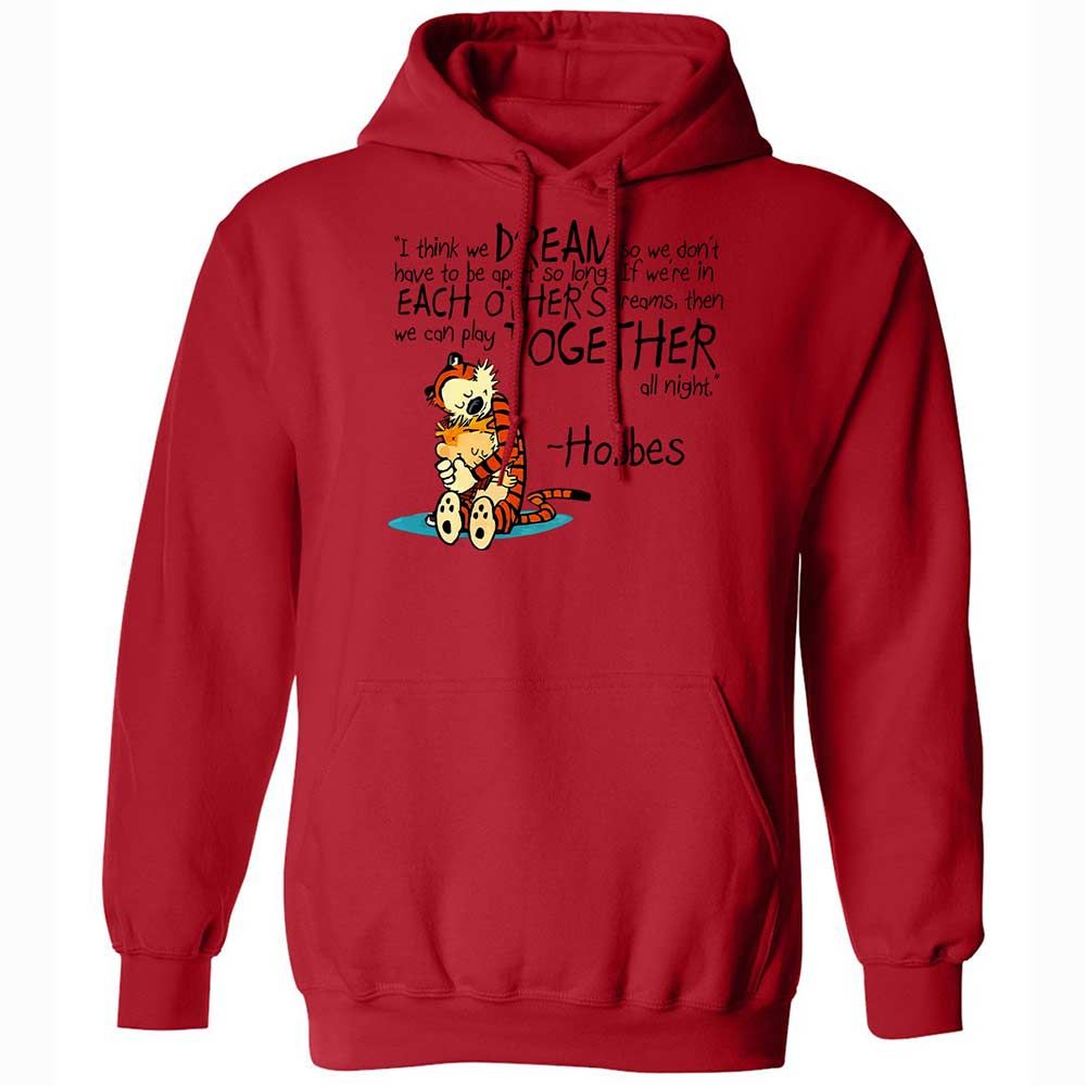 Calvin Hobbes Dreams - Red - 9
