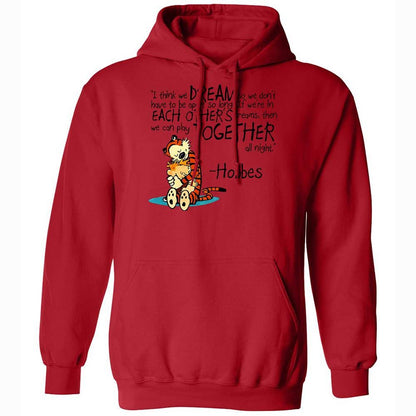Calvin Hobbes Dreams - Red - 9