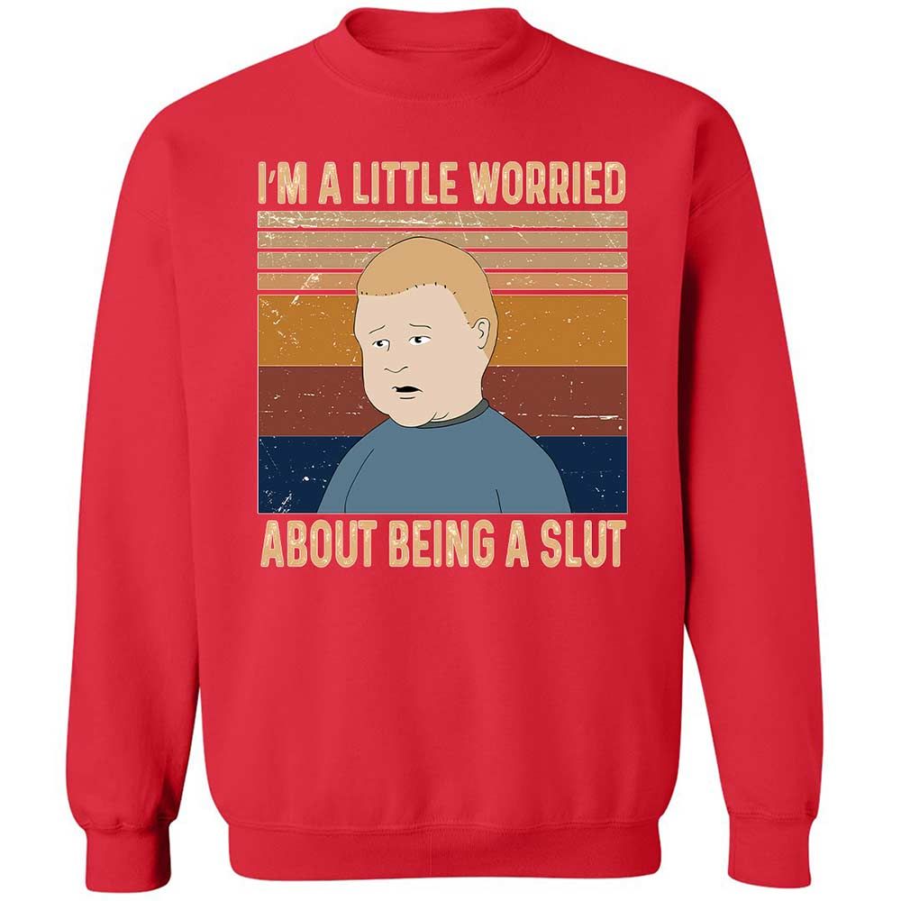 I'm a Little Worried About Being a Slut - Red - 9