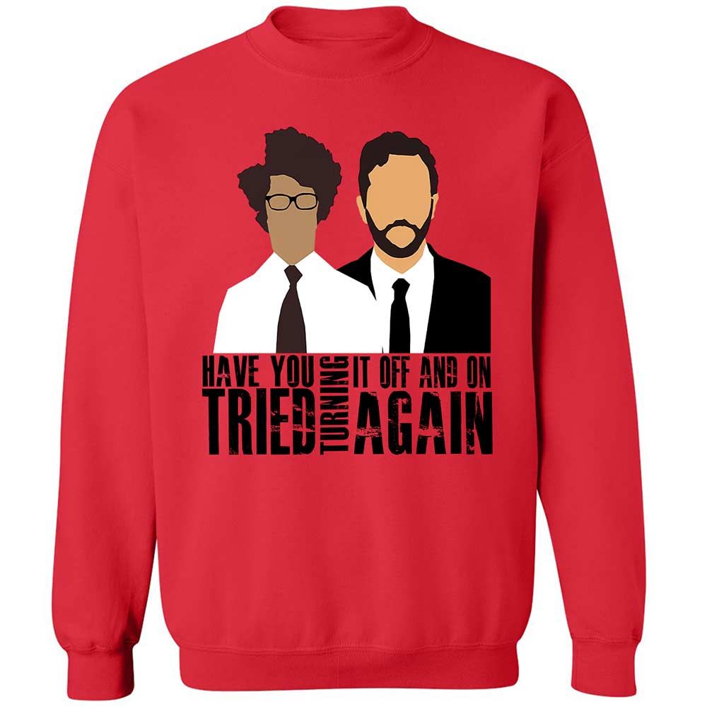 Classic Unisex Sweatshirt - HQSV3TAX - Red - 9