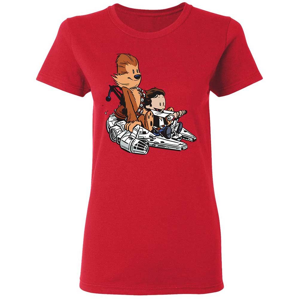 Han and Chewie - Red - 9