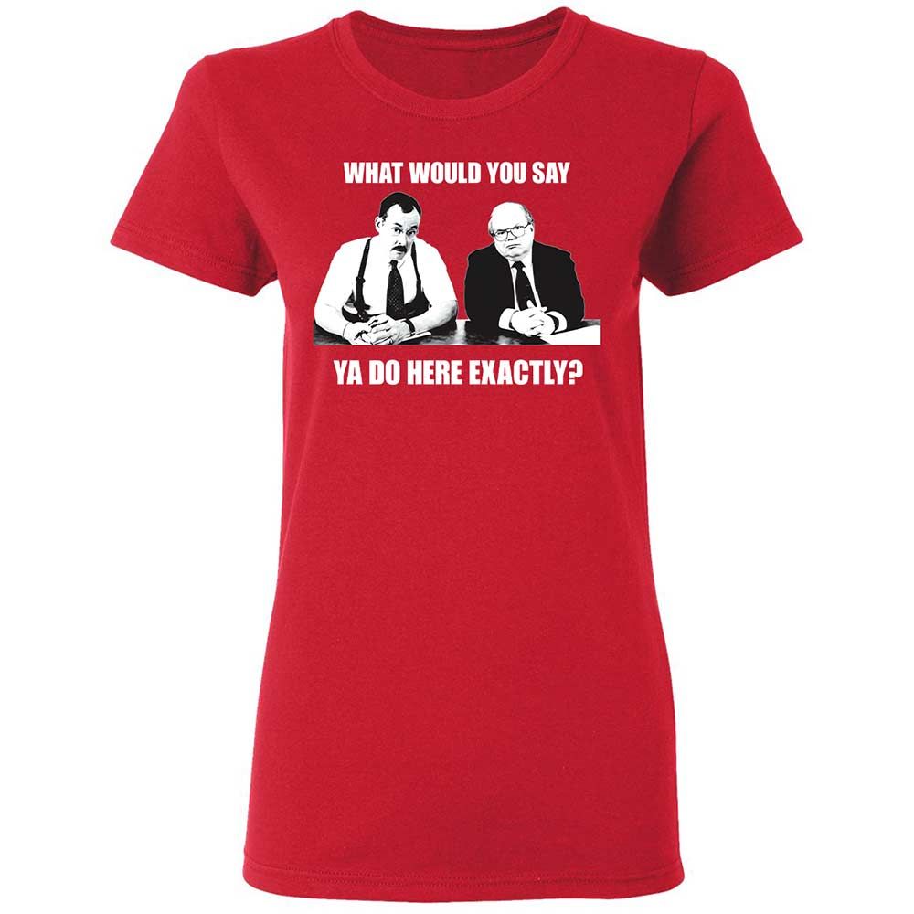 Women's T-Shirt - SEXKM5MJ - Red - 9