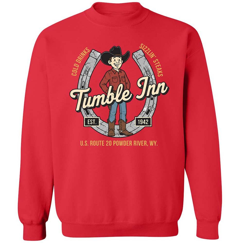 Classic Unisex Sweatshirt - QWSDA9ZM - Red - 9