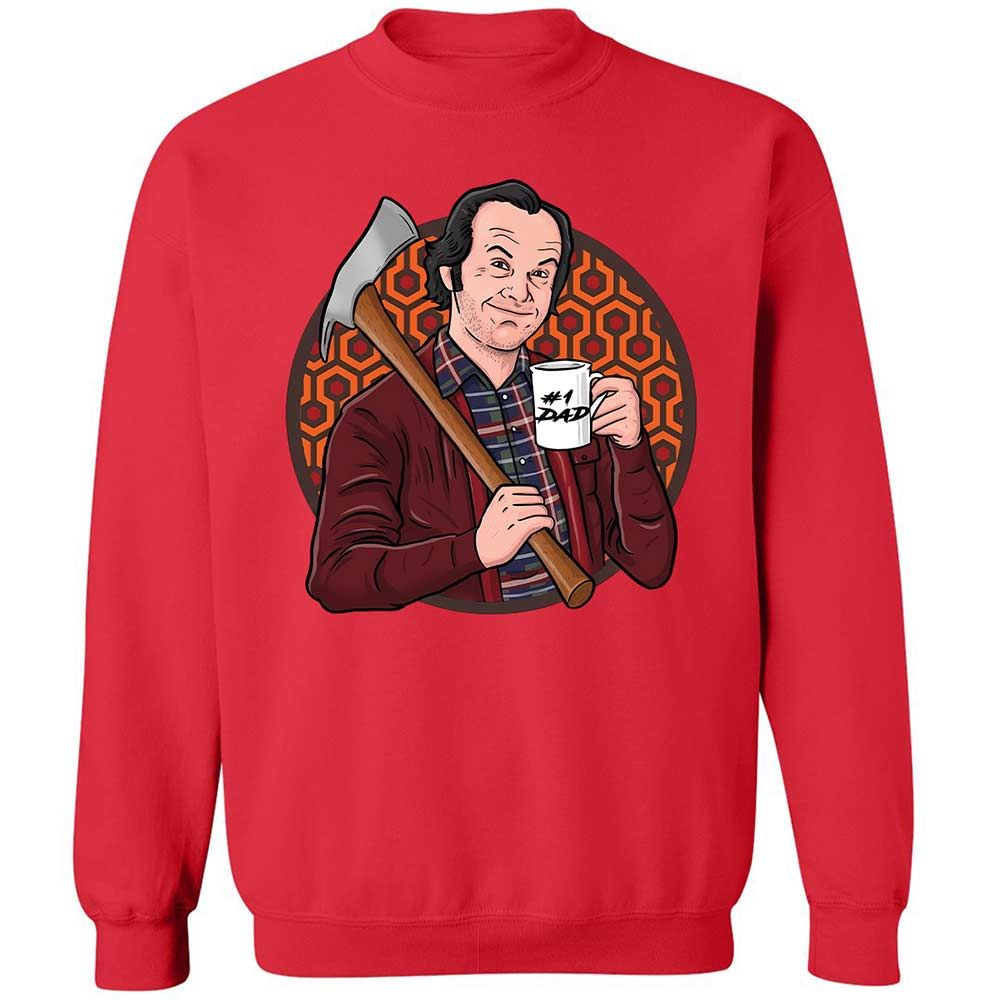 Classic Unisex Sweatshirt - P9MHDANJ - Red - 9