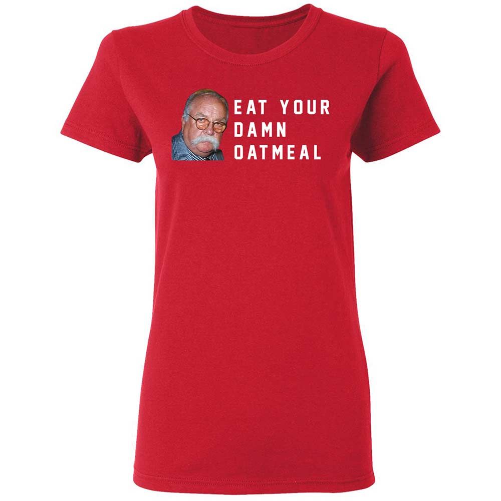 Eat Your Damn Oatmeal - Red - 9